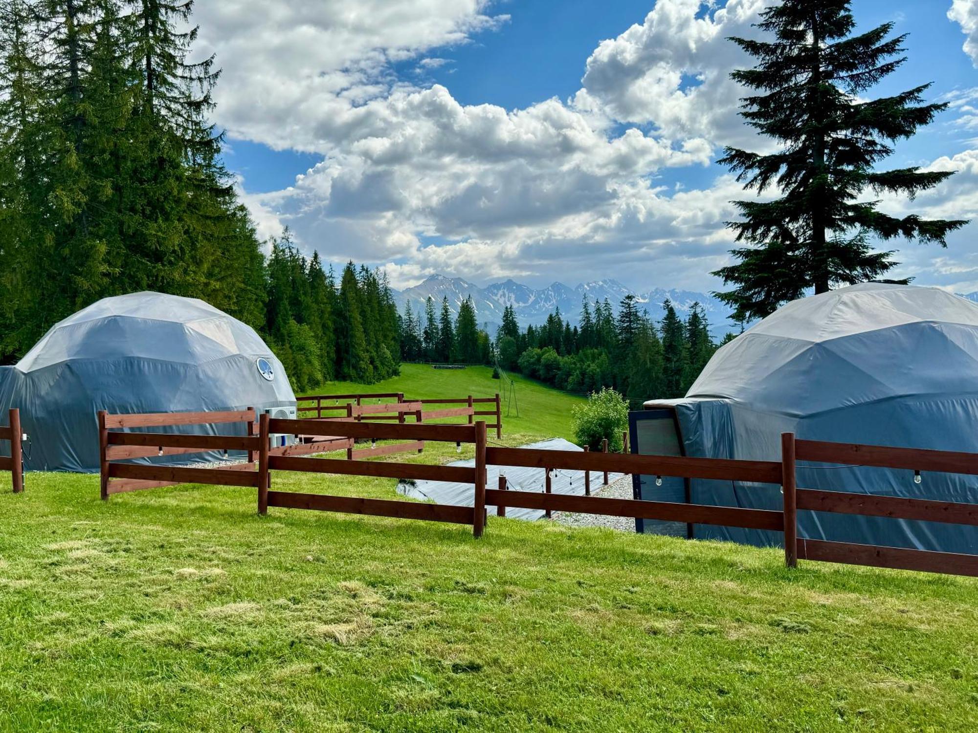Luxury tent Tatra Glamp Tarasowka - Siec Noclegowa Tatra Glamp Poronin